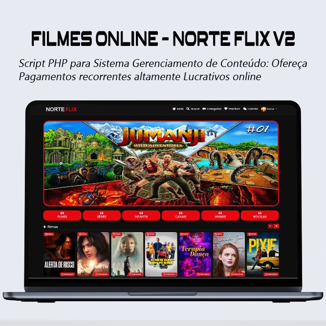 Script Filmes Online Clone Netflix